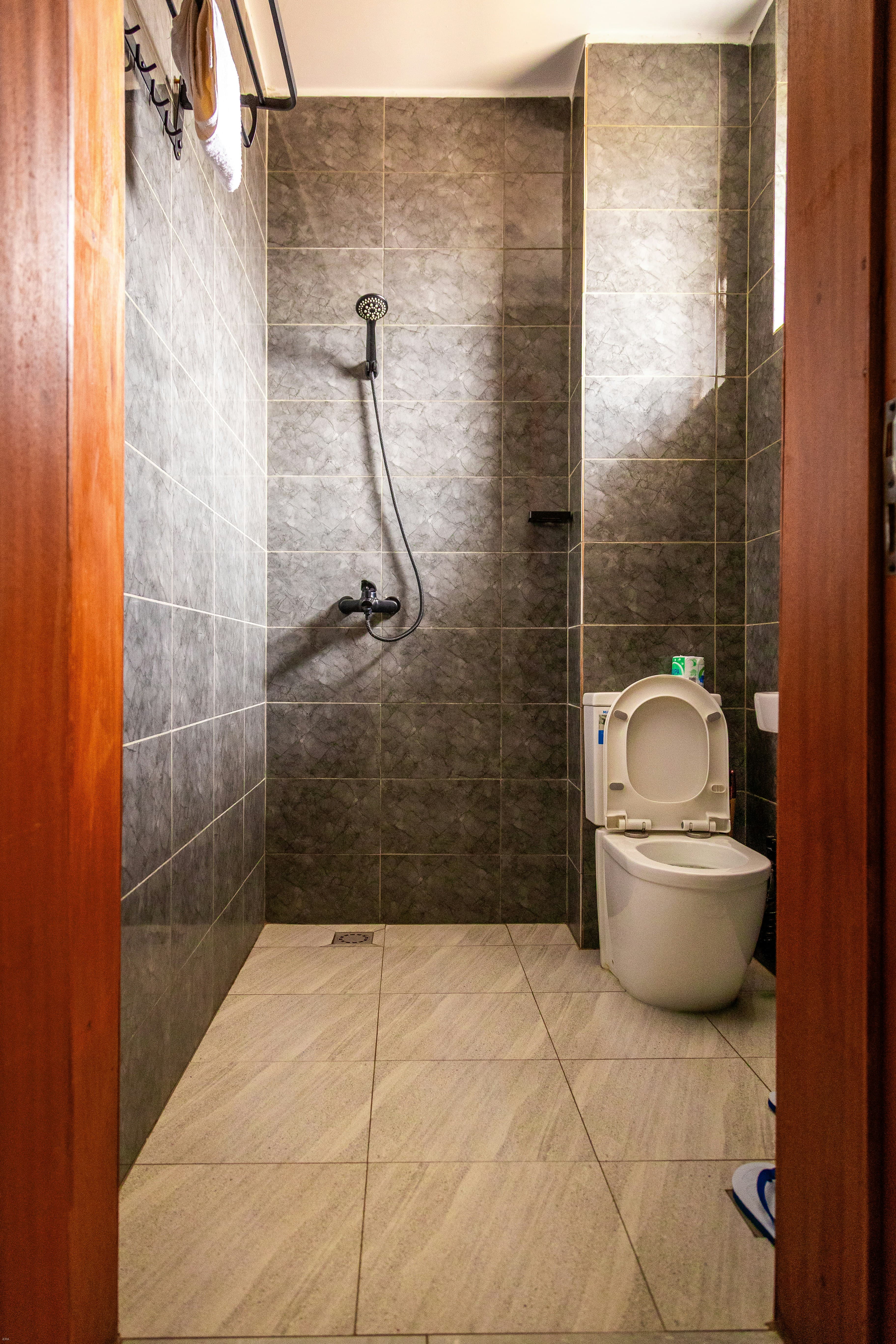 Shower and toilet facilities